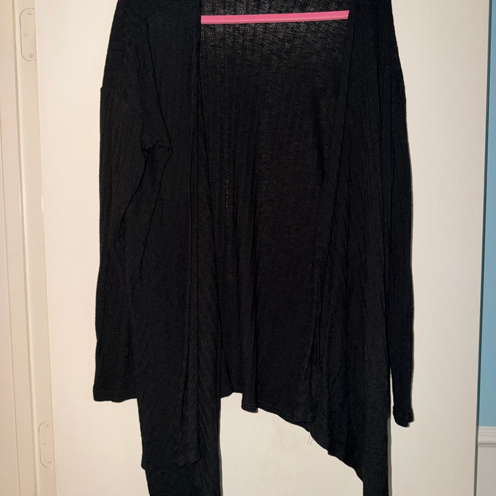 Mossimo Supply Co. Black Open Cardigan